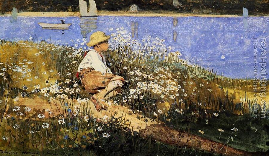 Winslow Homer : Watching the Harbor